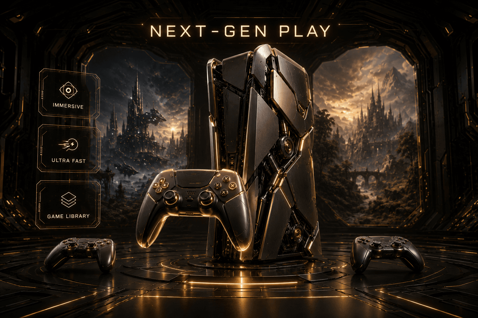 PS5 Landing Page