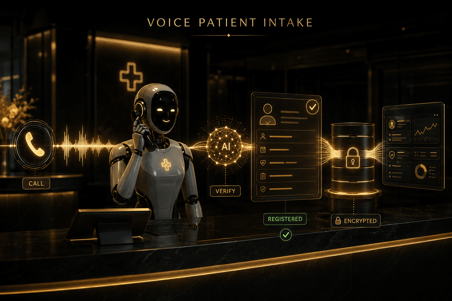 Voice-Based Patient Registration AI